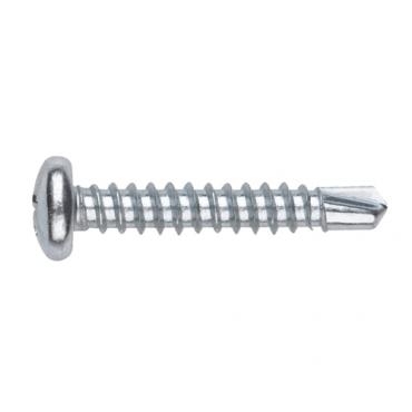Tornillo broca cabeza alomada Phillips 7504-N Zincado