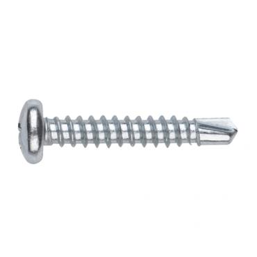 Tornillo broca de cabeza alomada. Phillips 7504-N Zincado.