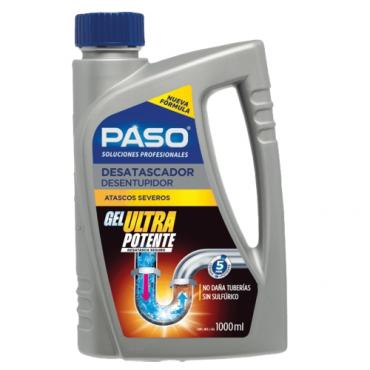 Paso desatascador gel express 1l.