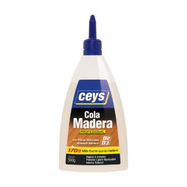 Ceys cola madera profesional. Biberón 500 gr.