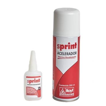 Sprint kit cianoacrilato 50gr + acelerador 200ml