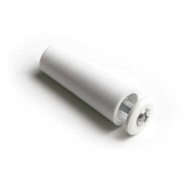 Tope de plástico 9181 para persiana. Blanco 60 mm