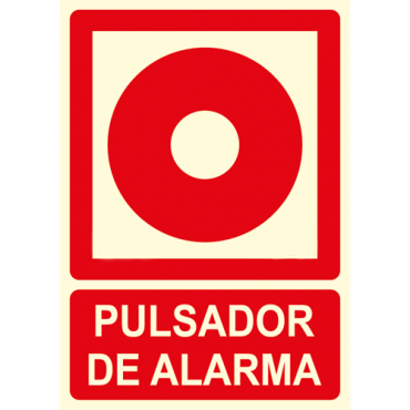 Señal Pulsador de alarma