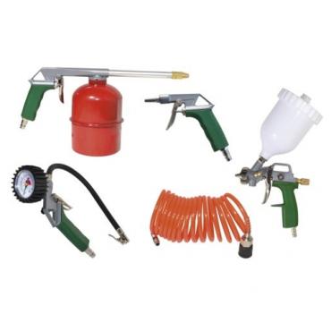 Kit aerográfico para compresor. 5 piezas