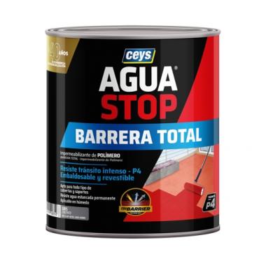 Agua stop barrera total 1 Kg. gris