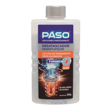 Paso desatascador turbo 350gr.