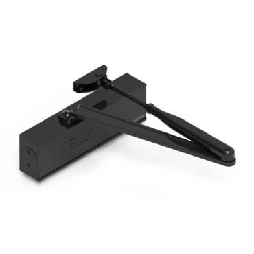 Cierrapuertas 2500 Fuerza 2-4 Con retenedor Negro AS2559TNE