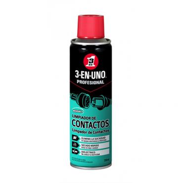 Limpia Contactos 3 en 1 spray 250 ml.