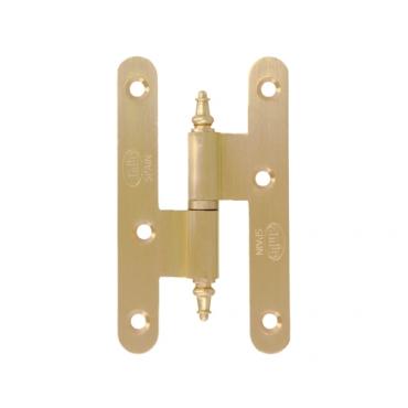 Pernio mod. 407 - 100/A . Latón mate. Izda.