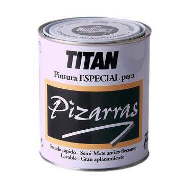 Titan  pintura  pizarras negro 750ml