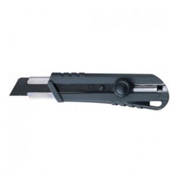 Cutter Job Boss Soft Grip robusto (gris) 0.7x25 mm