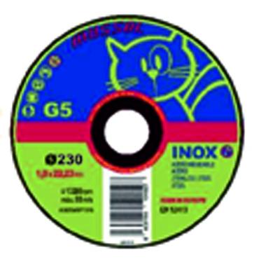 Disco g5 corte extr.  inox gato ø 230x1.9