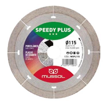 Disco diamante Speedy Plus 115mm eje 22,23 mm