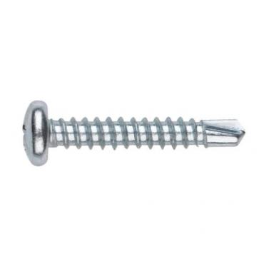 Tornillo broca cabeza alomada Phillips 7504-N Zincado ABR4825