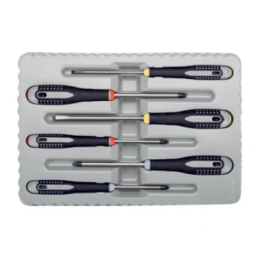 Juego 6 destornilladores ergo Recta/Ph/Pz/Torx