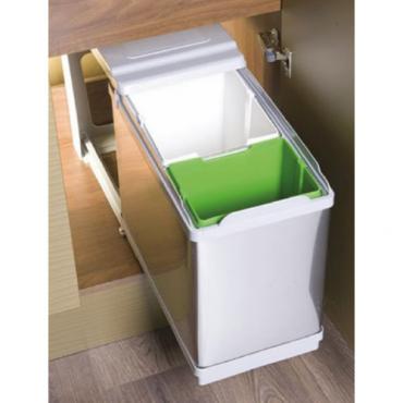 Cubo basura ecológico 17+10 l