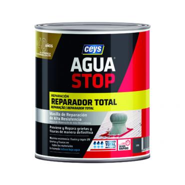 AGUASTOP reparador total 1 kg. Gris