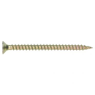 Tirafondo cabeza avellanada bicromatado 4,5x20