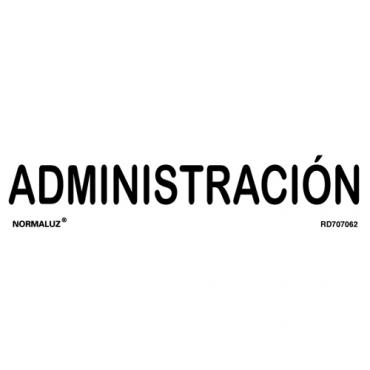 Señal administración