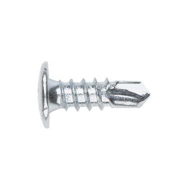 Tornillo punta broca, cabeza remache y huella PH 3,5 x 9 Zincado