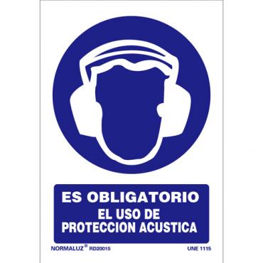 Obligatorio  uso de protec. acústica 