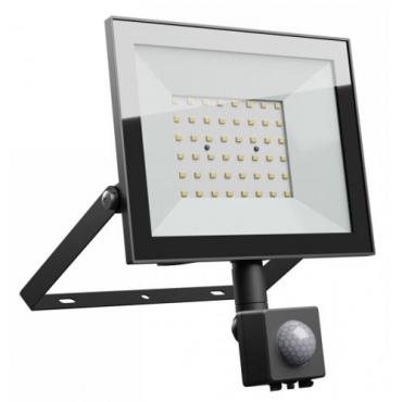 Proyector Led de exterior Noctis Lux 3 negro con sensor 50W 6000°K IP44