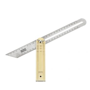 Falsa escuadra acero inox.m/alum.300 mm