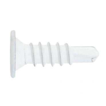 Tornillo broca cabeza extraplana lacado blanco 4,2x14