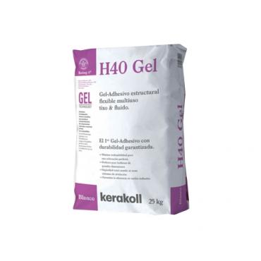 H40 Gel Blanco. 25 Kg
