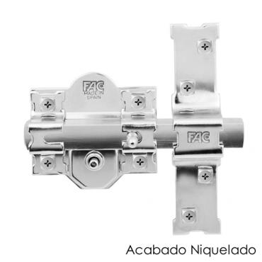 Cerrojo 301-R/80. Acabado Niquel